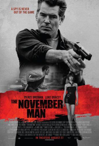 November Man The Movie Poster T-Shirt A30160