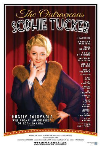 Outrageous Sophie Tucker The Movie Poster T-Shirt A30985