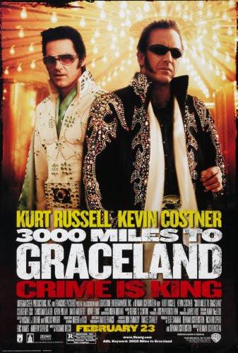 3000 Miles To Graceland Movie Poster T-Shirt