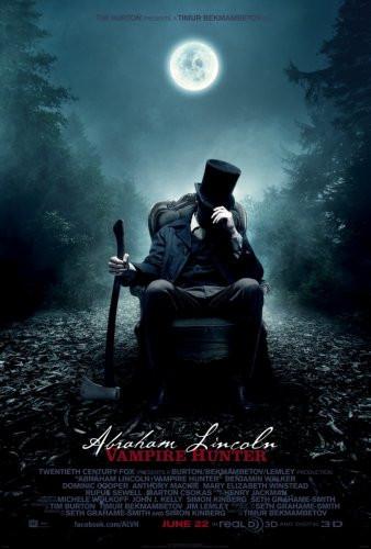 Abraham Lincoln Vampire Hunter Movie Poster T-Shirt
