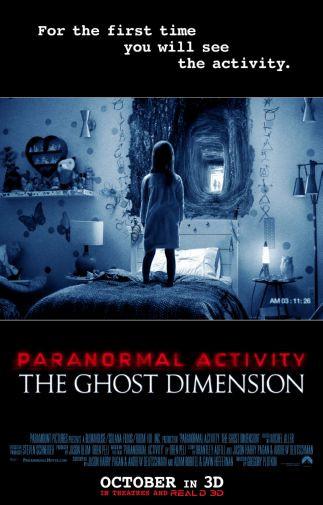 Paranormal Activity Ghost Dimension Movie Poster T-Shirt A31155