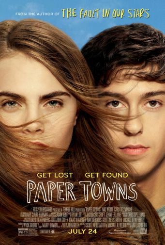 Papertowns Movie Poster Mouse Pad Mousepad