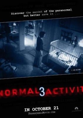 Paranormal Activity 3 Movie Poster T-Shirt A31375