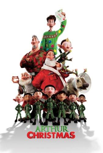 Arthur Christmas Movie Poster T-Shirt