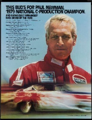 Paul Newman Racing Puzzle Jigsaw Puzzle Choose a Size