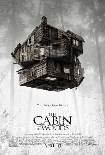 Cabin In The Woods Movie Poster T-Shirt #1