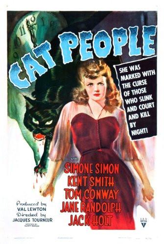Cat People Movie Poster T-Shirt