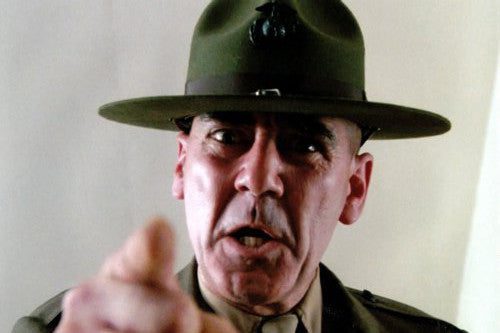 R Lee Ermey Poster Print #K6794