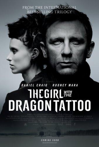 Girl With The Dragon Tattoo Movie Poster T-Shirt A32445