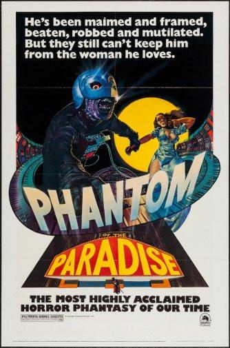 Phantom Of The Paradise Movie Poster T-Shirt A32590