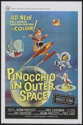Pinocchio In Outer Space Mouse Pad Mousepad