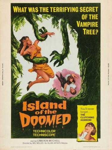 Island Of The Doomed Movie Poster T-Shirt A32945
