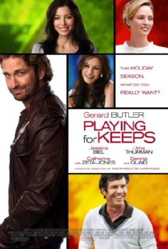 Playing For Keeps Movie Poster T-Shirt A33180