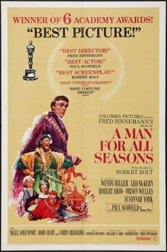 Man For All Seasons Movie Poster T-Shirt A33275