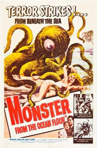 Monster From The Ocean Floor Movie Poster T-Shirt A33350