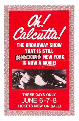 Oh Calcutta Movie Poster T-Shirt A33460