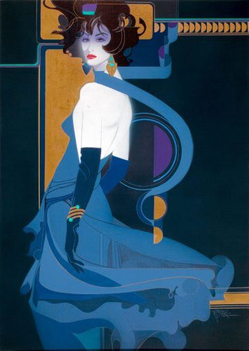 Peak Blue Indigo Puzzle Jigsaw Puzzle Choose a Size