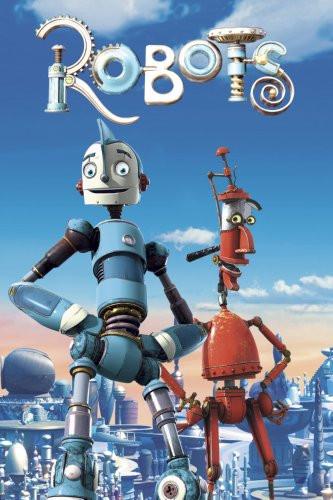 Robots Movie Poster T-Shirt A34171