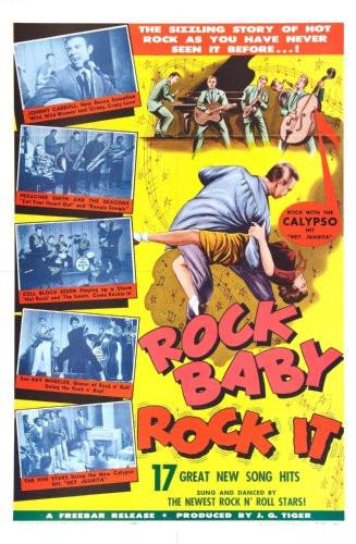 Rock Baby Rock It Movie Poster T-Shirt A34176