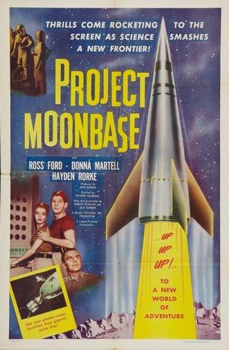 Project Moon Base Movie Poster T-Shirt A34226