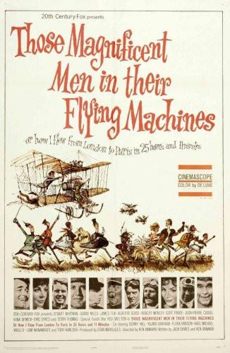 Those Magnificent Men In Their Flying Machines Movie Poster T-Shirt A34586