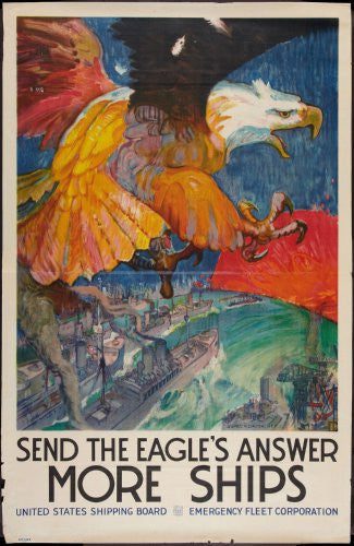 War Propaganda Poster Print #K9165