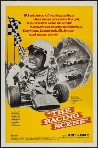 Racing Scene The James Garner Movie Poster T-Shirt A35061
