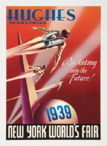 Rocketeer Ny Worlds Fair Movie Poster T-Shirt A36351