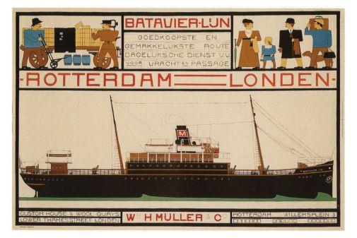 Steamship Advertising T-Shirt A36621