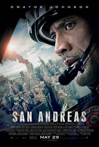 San Andreas Movie Poster Mouse Pad Mousepad