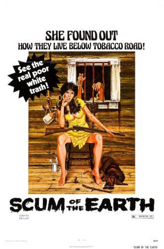Scum Of The Earth Movie Poster Mouse Pad Mousepad