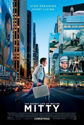 Secret Life Of Walter Mitty Movie Poster T-Shirt A37851
