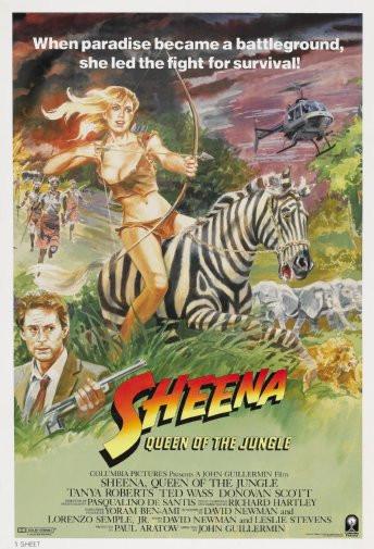 Sheena Movie Poster T-Shirt A38456