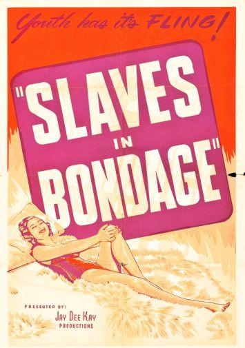 Slaves In Bondage Movie Poster T-Shirt A39206