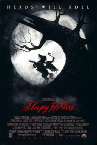 Sleepy Hollow Movie Poster T-Shirt A39261