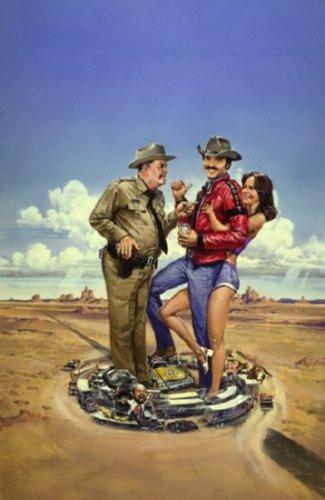 Smokey And The Bandit Movie Poster T-Shirt A39351