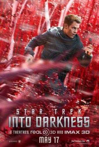 Star Trek Into Darkness Movie Poster T-Shirt A40386