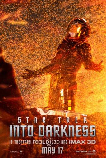 Star Trek Into Darkness Movie Poster T-Shirt A40391