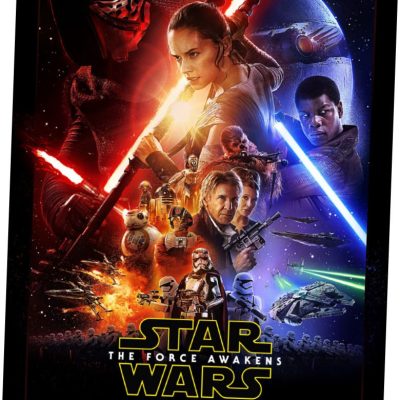 Star Wars The Force Awakens Movie poster print B284
