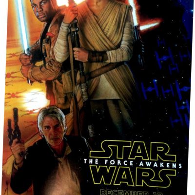 Star Wars The Force Awakens Movie poster print B285