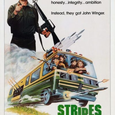 Stripes Movie Poster T-Shirt A40811
