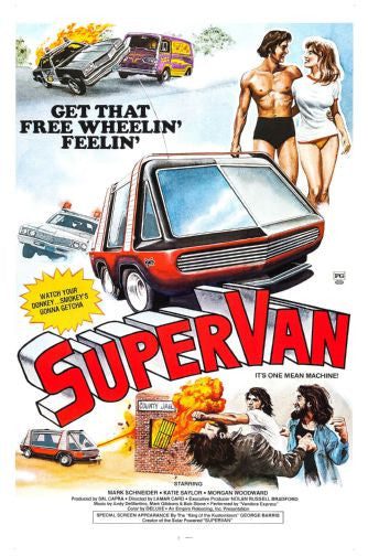 Supervan Movie Poster Mouse Pad Mousepad