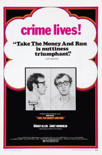 Take The Money And Run Movie Poster T-Shirt A41412