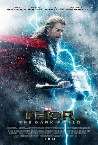 Thor The Dark World Movie Poster T-Shirt A42342