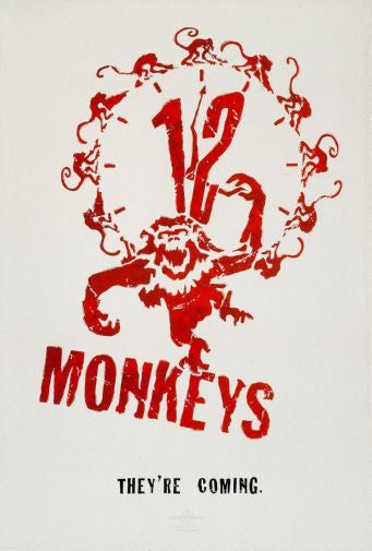 12 Monkeys Movie Poster Mouse Pad Mousepad