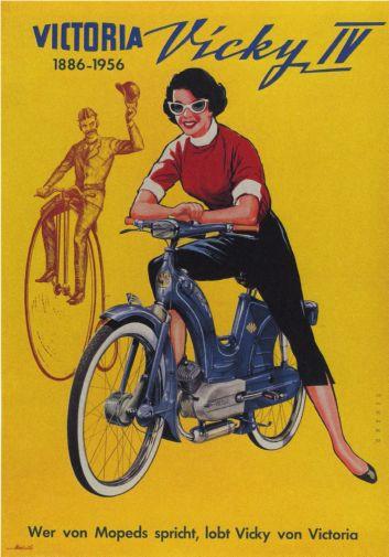 Vicky Motorcycle 1956 T-Shirt A45063