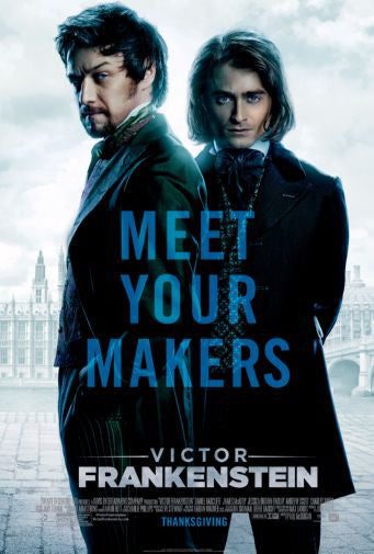 Victor Frankenstein Movie Poster Puzzle Jigsaw Puzzle Choose a Size