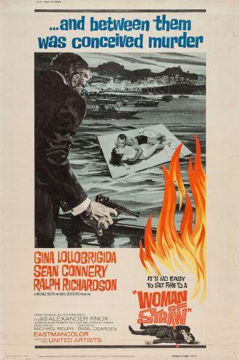 Woman Of Straw Movie Poster T-Shirt A46645