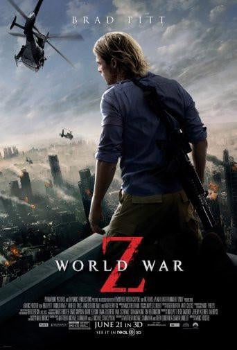 World War Z Movie Poster T-Shirt A46760