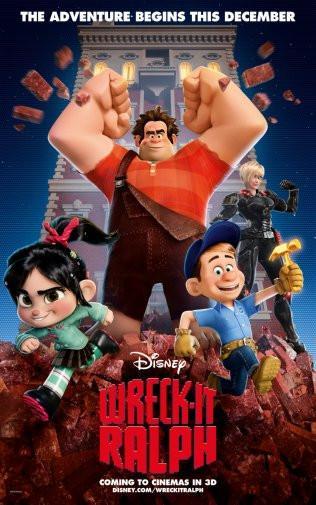 Wreck It Ralph Movie Poster T-Shirt A46840